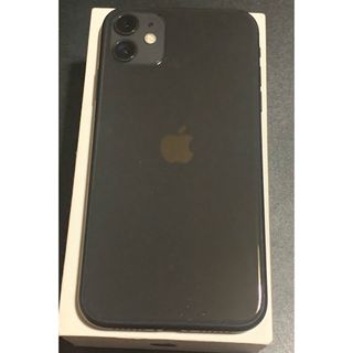 アップル(Apple)のiPhone 11 64GB スペースグレーSIMフリー バッテリー85%(スマートフォン本体)