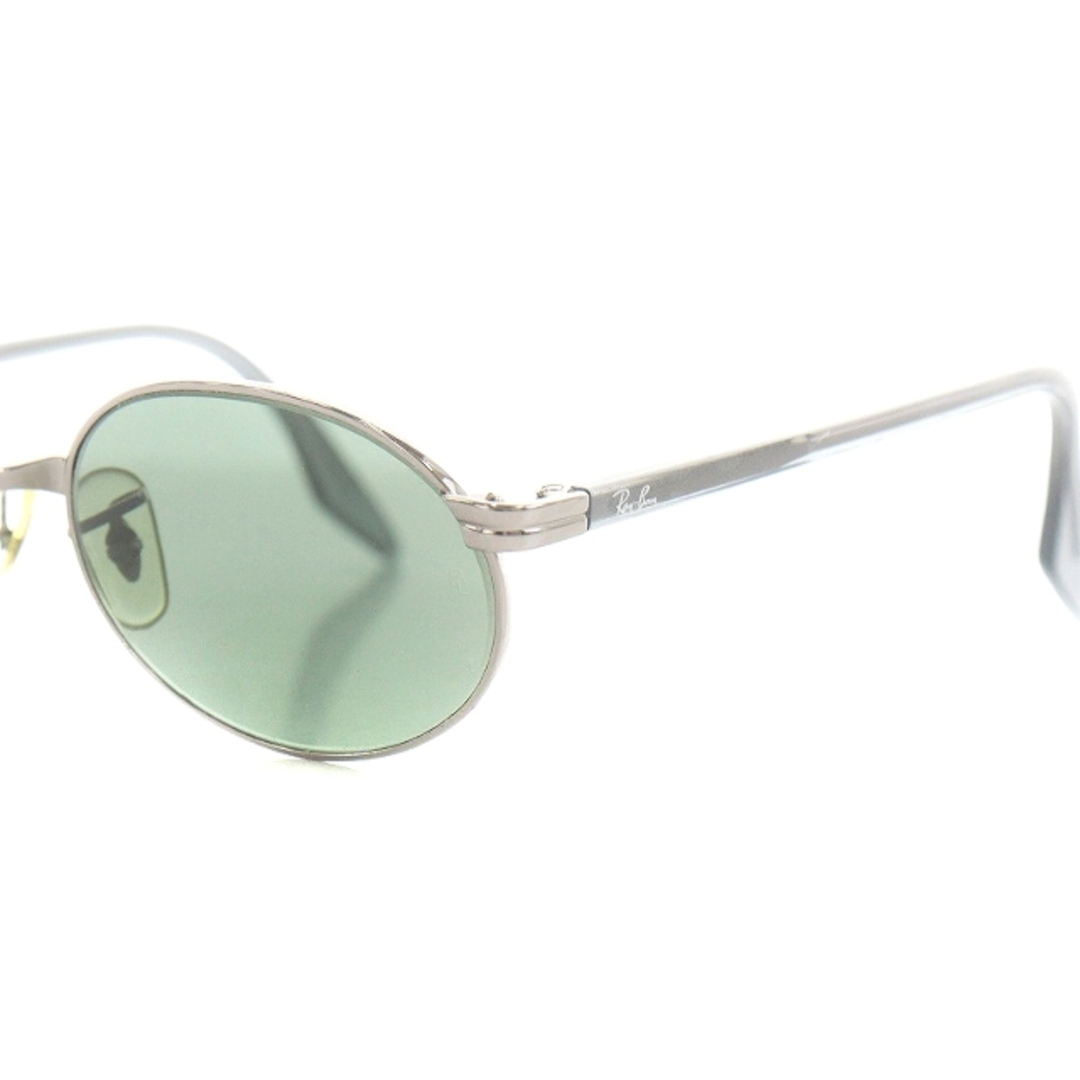 Ray-Ban(レイバン)のRAY BAN マイファーストレイバン サングラス 金属フレーム シルバー色 緑 メンズのファッション小物(サングラス/メガネ)の商品写真