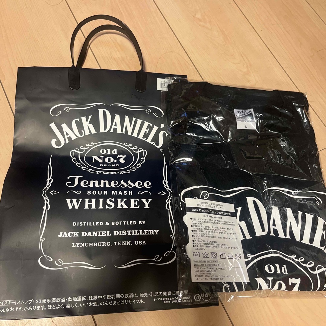 JACK DANIEL'S(ジャックダニエル)のジャックダニエル Tシャツ Lサイズ メンズのトップス(Tシャツ/カットソー(半袖/袖なし))の商品写真