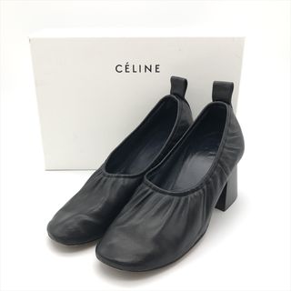 セリーヌ(celine)のセリーヌ CELINE ソフトバレリーナ フィービー・ファイロ期 パンプス レザー レディース【中古】(ハイヒール/パンプス)