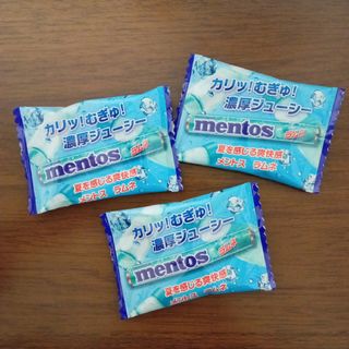 クラシエ(Kracie)のmentos(メントス)ラムネ　試供品3袋(菓子/デザート)