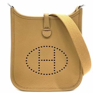 エルメス(Hermes)の【在庫一掃】HERMES エルメス ショルダーバッグ エブリンTPM ポシェット 肩掛け 斜め掛け Evelyne 小さめ かばん 鞄 Z刻印    ブラウン 茶 シルバー金具 レディース 美品 2021年【中古品】(ショルダーバッグ)