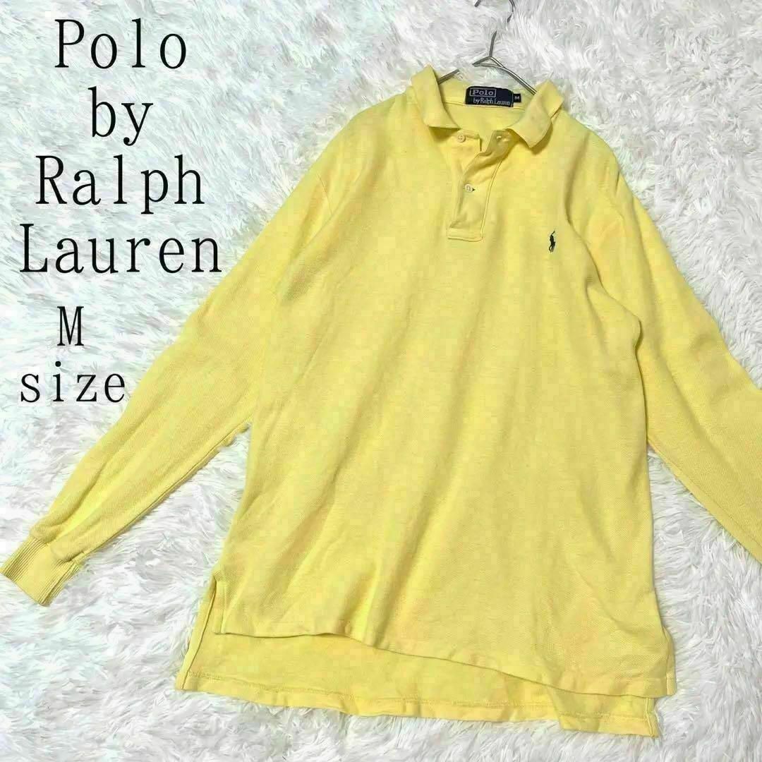 Polo by Ralph Lauren 90s コットン 長袖ポロシャツ メンズのトップス(ポロシャツ)の商品写真