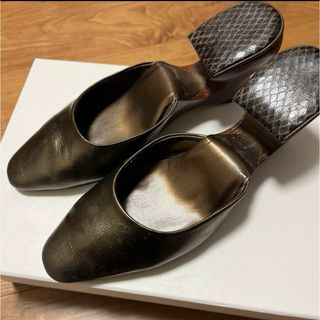 Ameri VINTAGE - Ameri VINTAGE  STEP UP MULE ヒールサンダル