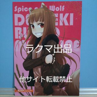 狼と香辛料 イラストカード ホロ 電撃文庫MAGAZINE 付録(その他)