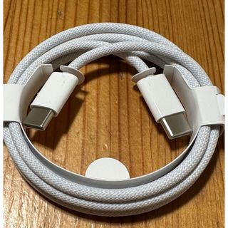 アップル(Apple)のApple 純正 編み込み式 USB Type C-C ケーブル (その他)