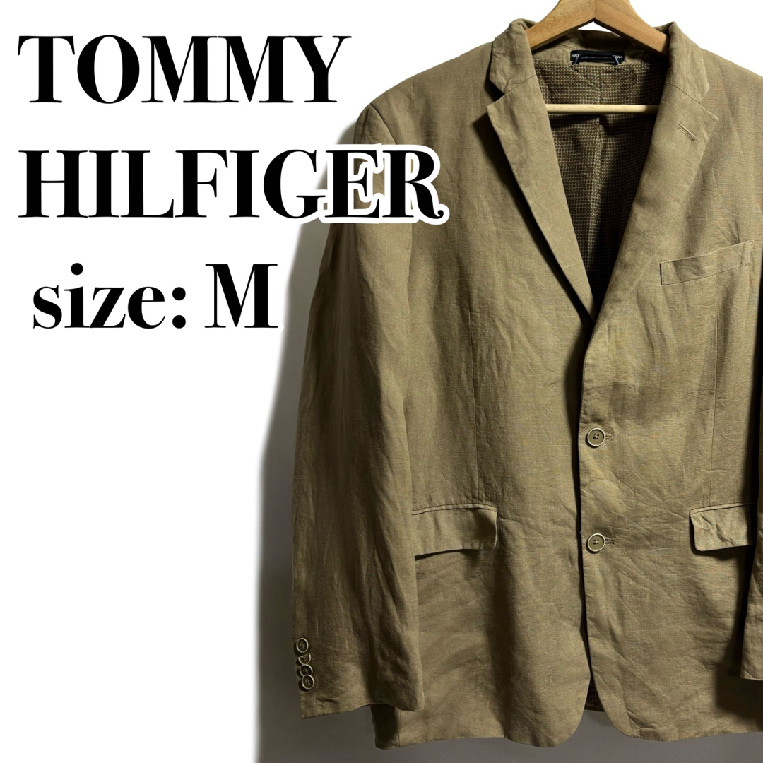 TOMMY HILFIGER(トミーヒルフィガー)のトミーヒルフィガー TOMMY HILFIGER テーラードジャケット 海外古着 メンズのジャケット/アウター(テーラードジャケット)の商品写真