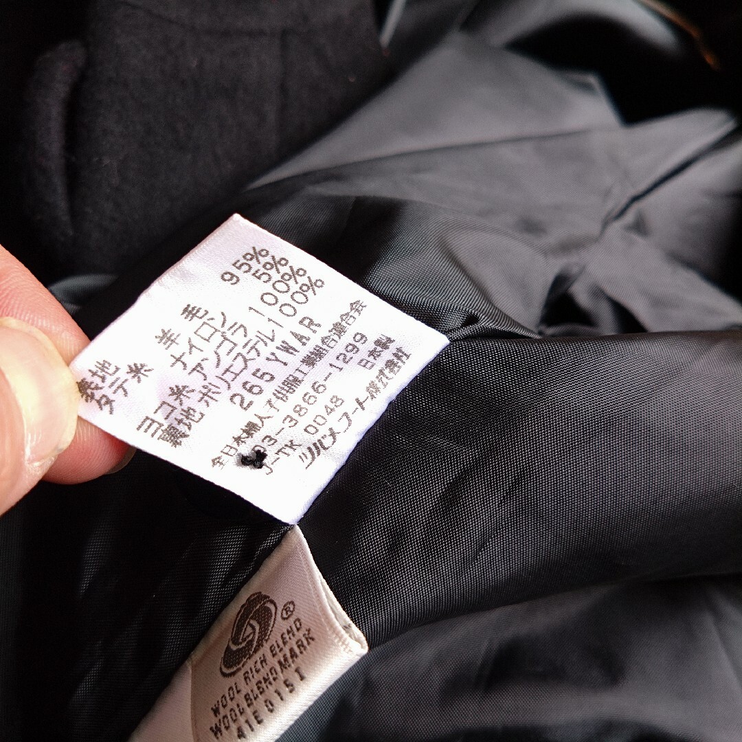 SWALLOW COAT コート ロングコート　ブラック レディースのジャケット/アウター(ロングコート)の商品写真