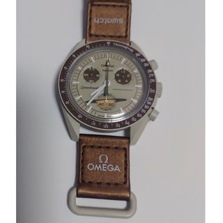 スウォッチ(swatch)のOMEGA×スオッチサターン(電池交換無料)(腕時計(アナログ))