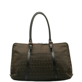 フェンディ(FENDI)のフェンディ ズッキーノ ハンドバッグ トートバッグ 8BN003 キャンバス レディース FENDI 【1-0140141】(トートバッグ)