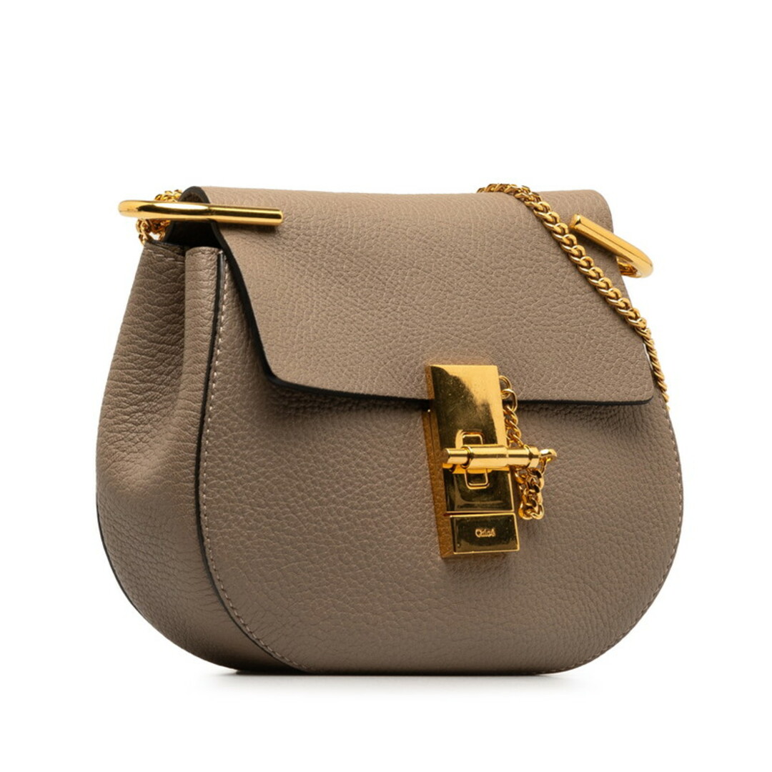 Chloe - 美品 クロエ ドリュー チェーンショルダーバッグ レザー Chloe - 美品 クロエ ドリュー チェーンショルダーバッグ レザー