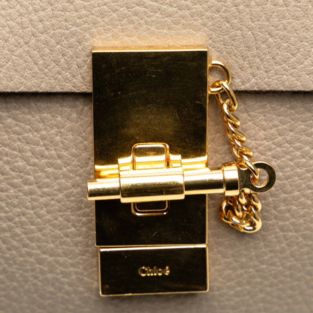 Chloe - 美品 クロエ ドリュー チェーンショルダーバッグ レザー Chloe - 美品 クロエ ドリュー チェーンショルダーバッグ レザー