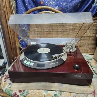 デノン(DENON)のレストア済！S字アーム搭載！針新品！DENON高級レコードプレーヤーDP-60L(その他)