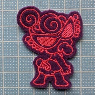 ヒステリックミニ(HYSTERIC MINI)のHYSTERIC MINI ワッペン アイロン刺繍ワッペン(キャラクターグッズ)