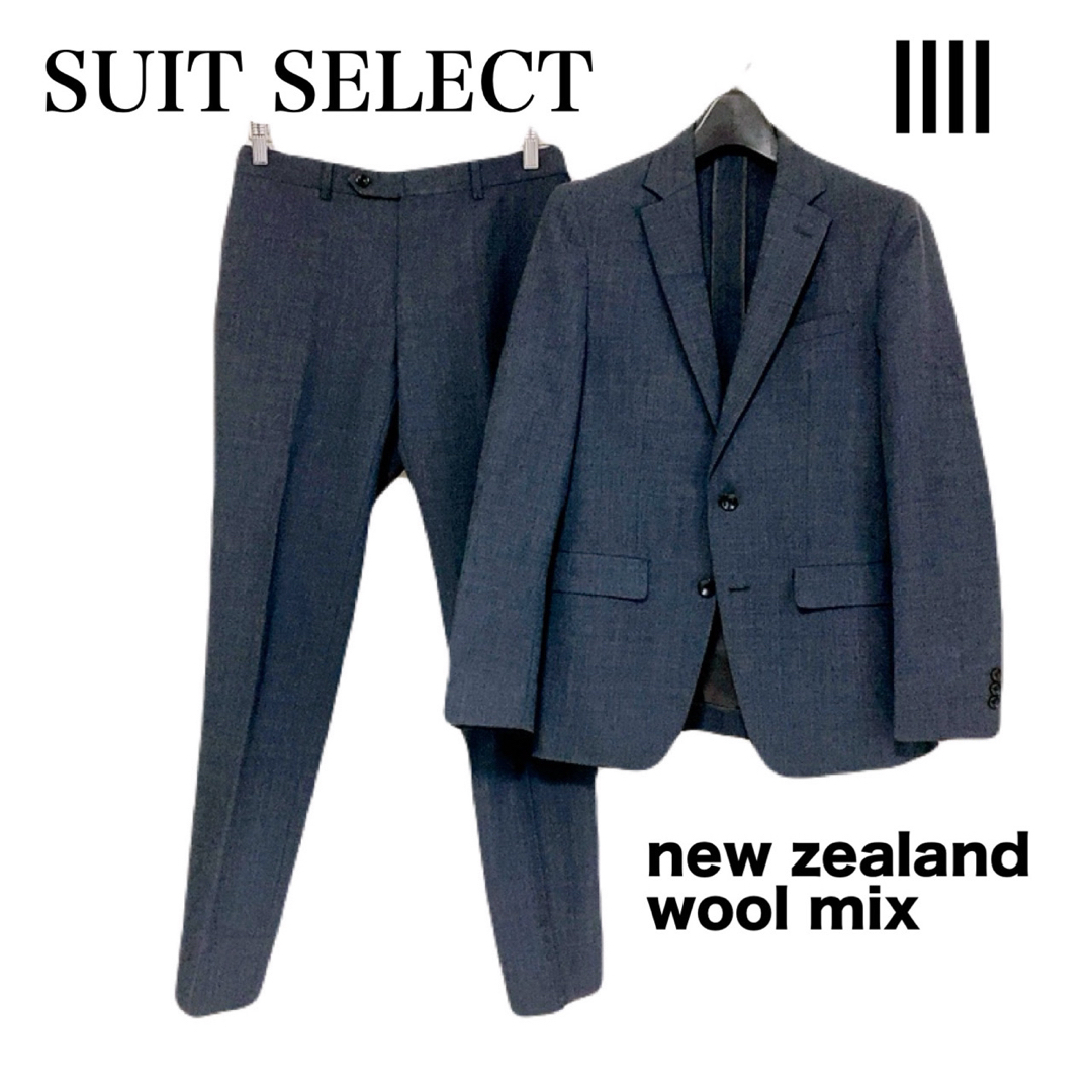 SUIT SELECT】new zealand wool mix 上下セットの通販 by 複数購入最大
