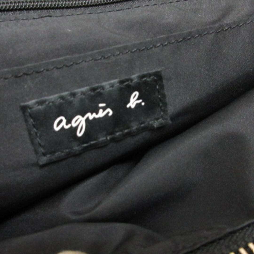 agnes b.(アニエスベー)のアニエスベー agnes b. ナイロン ミニ リュックサック デイパック 黒 レディースのバッグ(リュック/バックパック)の商品写真