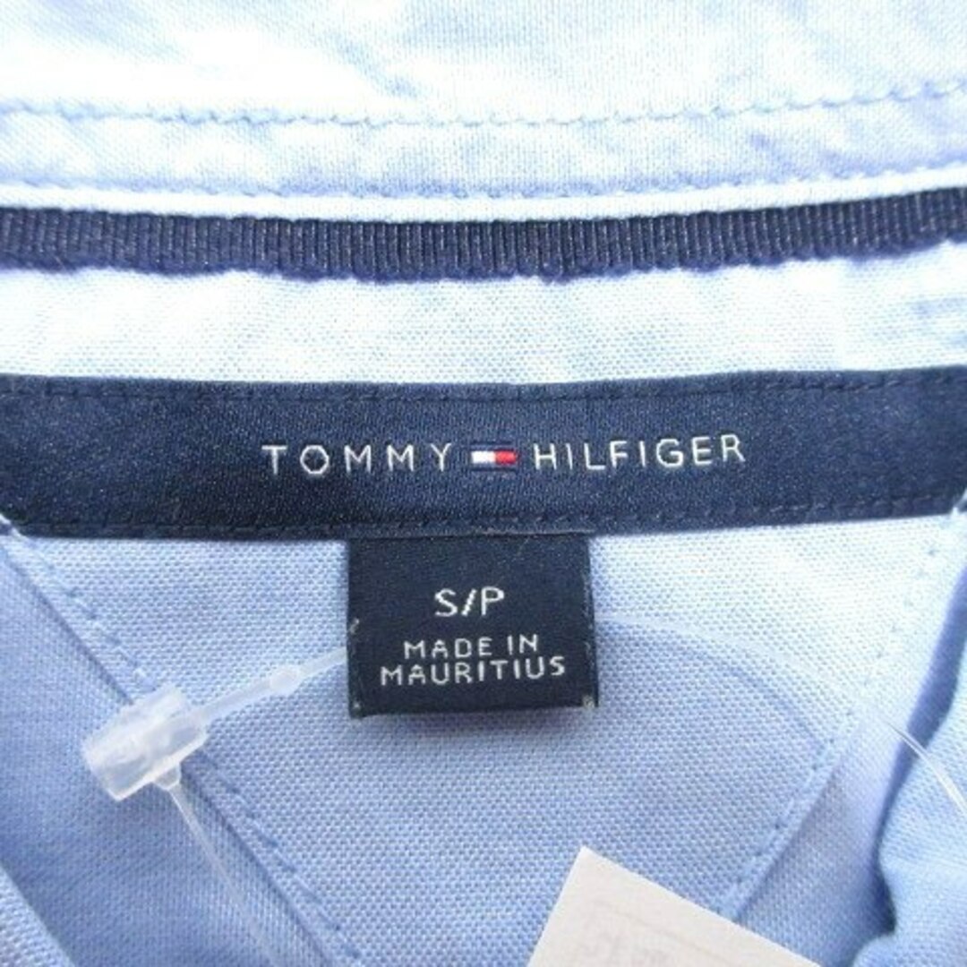 TOMMY HILFIGER(トミーヒルフィガー)のトミーヒルフィガー  長袖 シャツ オックスフォード コットン S 青 ■052 レディースのトップス(シャツ/ブラウス(長袖/七分))の商品写真