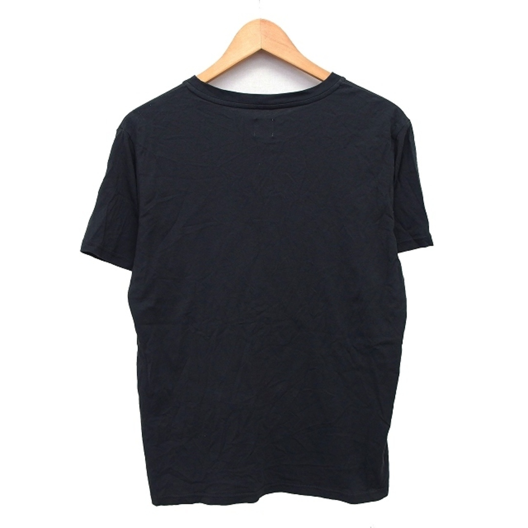 Ungrid(アングリッド)のアングリッド UNGRID Tシャツ カットソー プリント 切替リブ 半袖 丸首 レディースのトップス(Tシャツ(半袖/袖なし))の商品写真