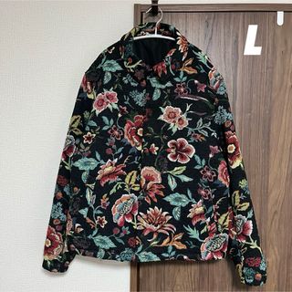 ザラ(ZARA)の即完売 ZARA ザラ ゴブラン ジャケット ブルゾン 花柄 ジャガード 刺繍(ブルゾン)