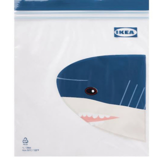 イケア(IKEA)のIKEA ジップロック　8枚　【70】(収納/キッチン雑貨)