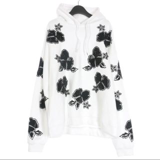 ディースクエアード(DSQUARED2)のディースクエアード 23SS Goth Flowers Herca Hoodie(パーカー)