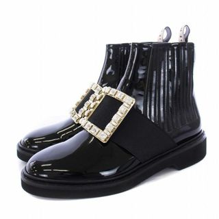 ロジェヴィヴィエ(ROGER VIVIER)のロジェヴィヴィエ ヴィヴ レンジャーストラス バックル チェルシー ブーツ(ブーツ)