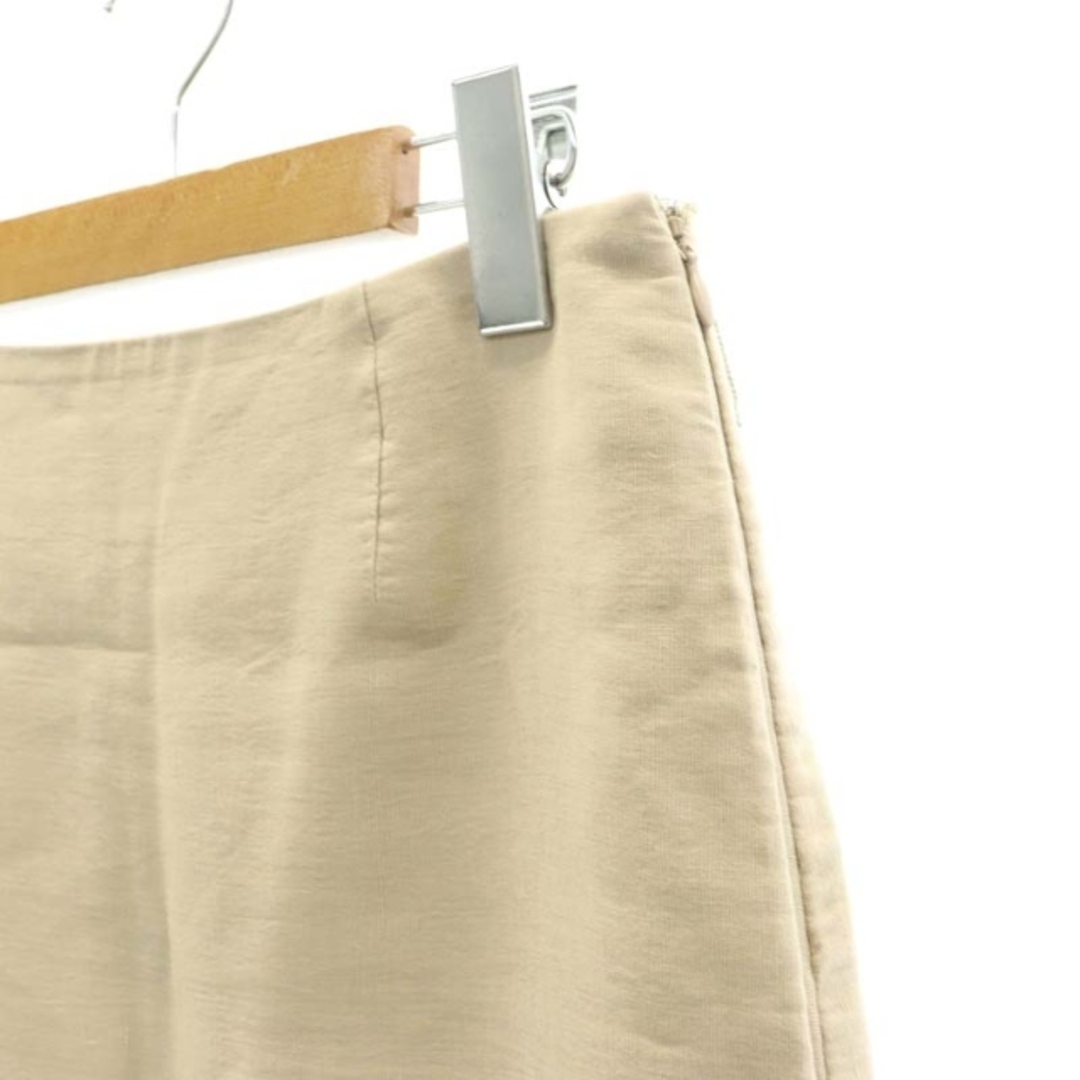 ADORE(アドーア)のアドーア ブラッシュストロークプリントスカート フレア 36 S ベージュ レディースのスカート(ロングスカート)の商品写真