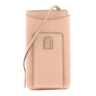 フルラ(Furla)のフルラ プリムラ モバイル ショルダーバッグ スマホホルダー レザー ピンク(ショルダーバッグ)