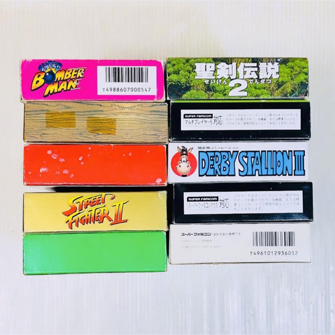 セット売り】SFC スーパーファミコン ソフト 箱付き 10本 まとめ売り セット売り】SFC スーパーファミコン ソフト 箱付き 10本 まとめ売り