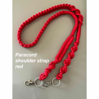 パラコード　スマホストラップ　Paracord shoulder strap(ネックストラップ)