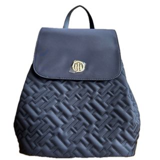 トミーヒルフィガー(TOMMY HILFIGER)の⭐️新品⭐️ トミーヒルフィガー TOMMY タグ付　リュック　ブラック(リュック/バックパック)