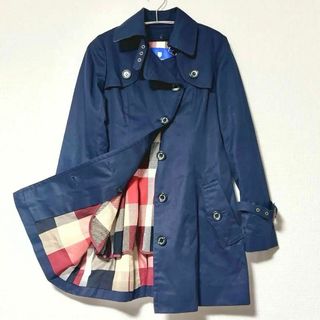 BURBERRY BLUE LABEL - ⭐️美品⭐️  バーバリー ブルーレーベル トレンチコート ネイビー S