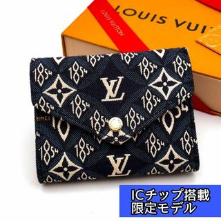 ルイヴィトン(LOUIS VUITTON)の【S級極美品】付属品完備！ルイヴィトン モノグラム  ヴィクトリーヌ ジャガード(財布)