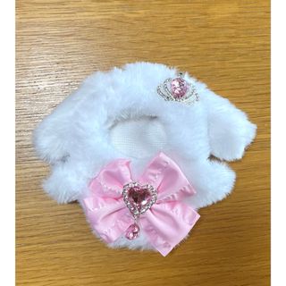 ぬい服 14cm 白うさぎピンク【セミオーダーOK】(ぬいぐるみ)