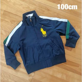 ポロラルフローレン(POLO RALPH LAUREN)のPOLO RALPH LAUREN ナイロンジャケット NAVY  100cm(ジャケット/上着)