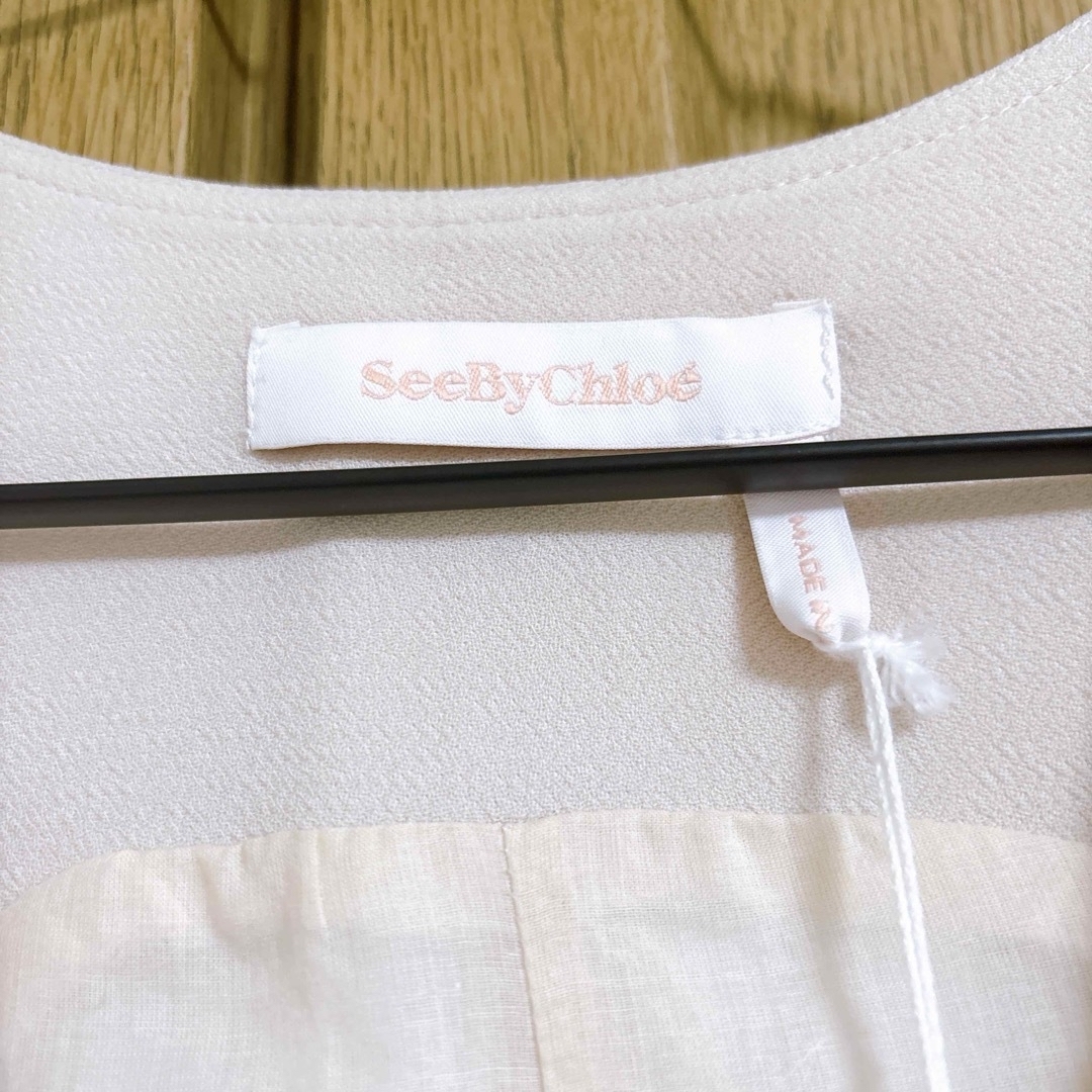 SEE BY CHLOE(シーバイクロエ)の[新品]シーバイクロエ ワンピース see by chloe 38 レディースのワンピース(ひざ丈ワンピース)の商品写真