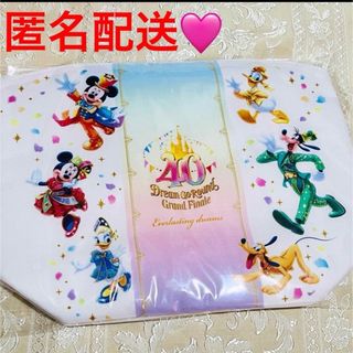 ディズニー(Disney)の新品未開封★ディズニースーベニアランチケース★40thグランドフィナーレ★マウス(キャラクターグッズ)