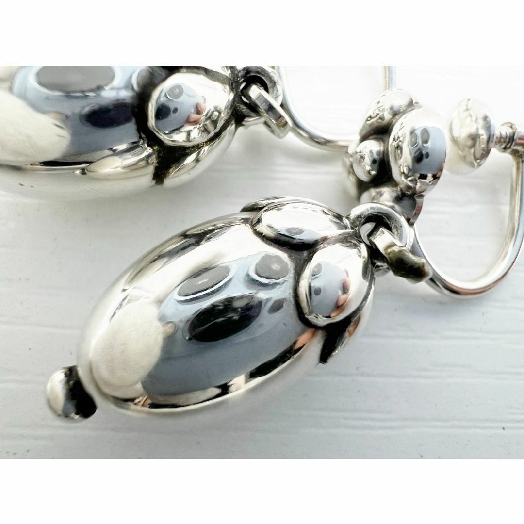 Georg Jensen(ジョージジェンセン)の美品　ジョージジェンセン　どんぐり　イヤリング　シルバー　925　＃4 レディースのアクセサリー(イヤリング)の商品写真