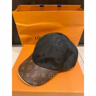 ルイヴィトン(LOUIS VUITTON)の【正規品】ルイヴィトン　キャップ　LVゲットレディー　ノワール　サイズL(キャップ)