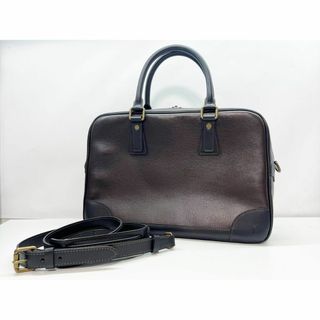 ルイヴィトン(LOUIS VUITTON)の美品　ルイヴィトン　ユタ　アコマ　2WAY　ビジネスバッグ　カフェ　ゴールド(ビジネスバッグ)