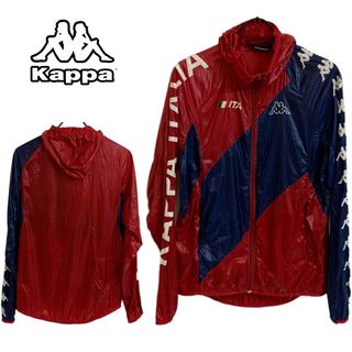 Kappa - 美品 90年代 Kappa ナイロンジャケット ビッグロゴ バックロゴ Kappa - 美品 90年代 Kappa ナイロンジャケット ビッグロゴ バックロゴ