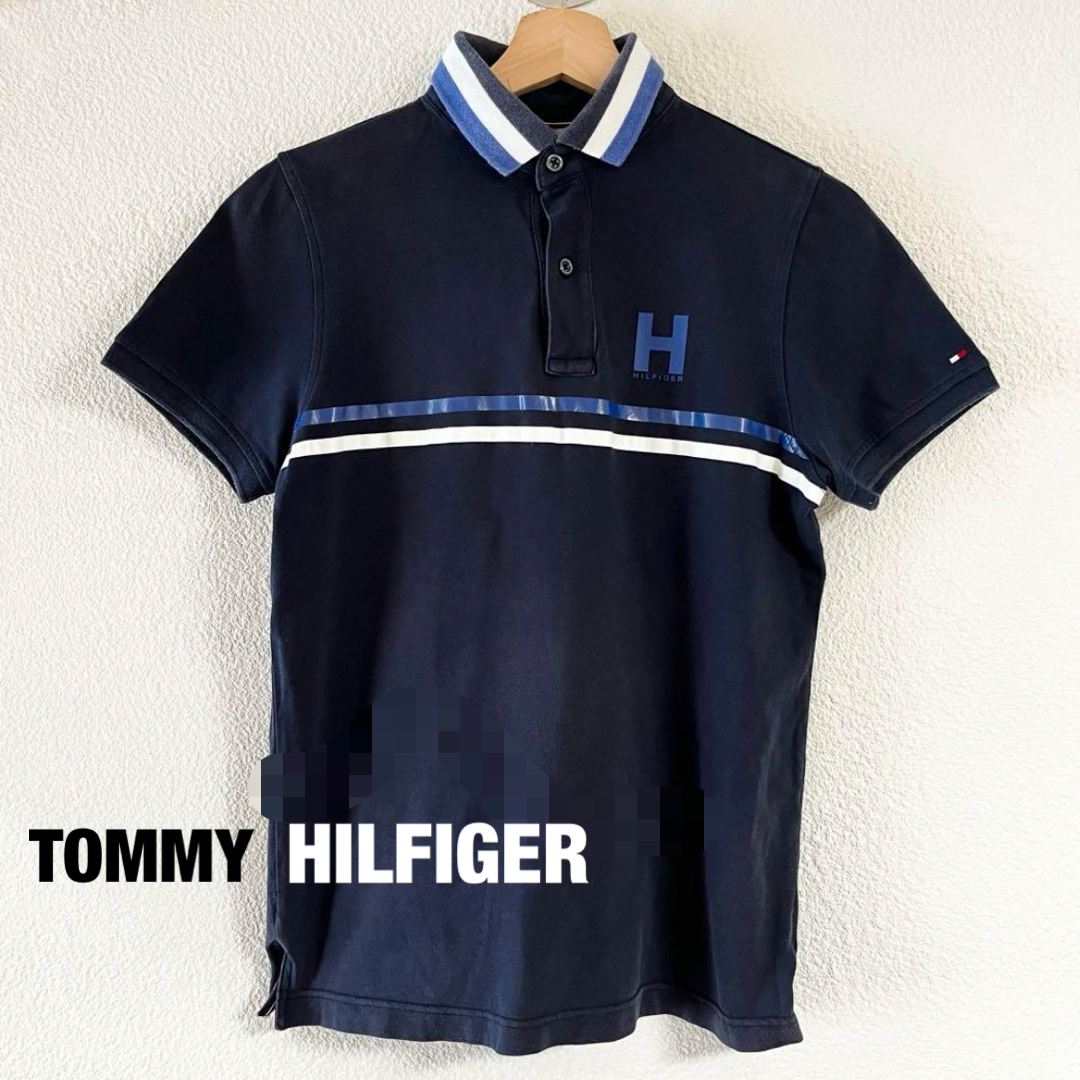 TOMMY HILFIGER(トミーヒルフィガー)のTOMMY HILFIGER トミーヒルフィガー メンズ 半袖 ポロシャツ メンズのトップス(ポロシャツ)の商品写真