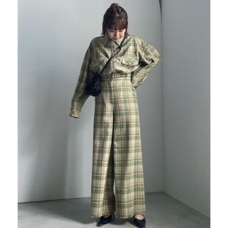 アメリヴィンテージ(Ameri VINTAGE)のAMERI WIND AND SEA BIG CHECK SHIRT(シャツ/ブラウス(長袖/七分))