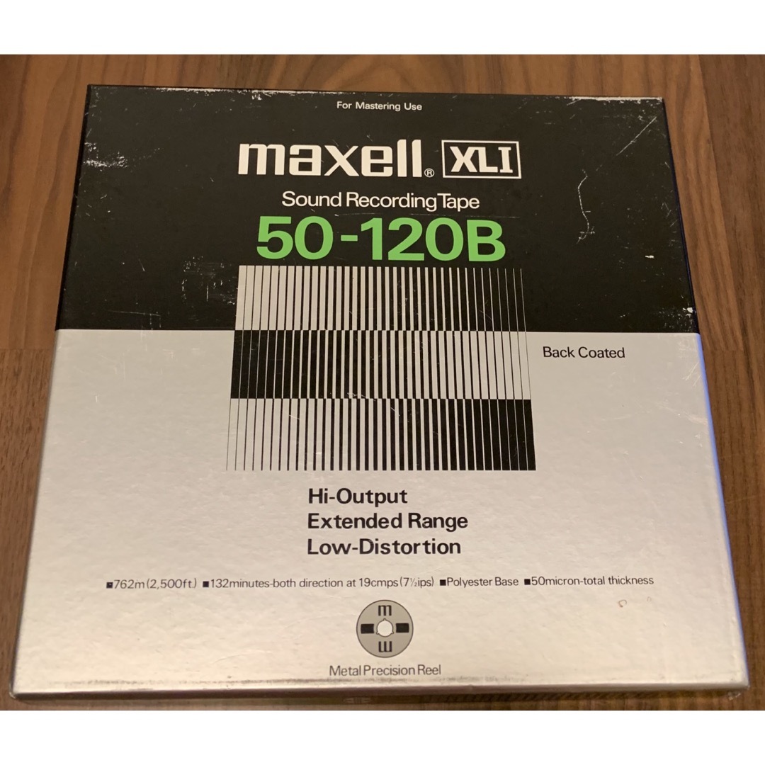 maxell(マクセル)のマクセルオープンリールテープXLⅠ50-120B（管理番号②） スマホ/家電/カメラのオーディオ機器(その他)の商品写真