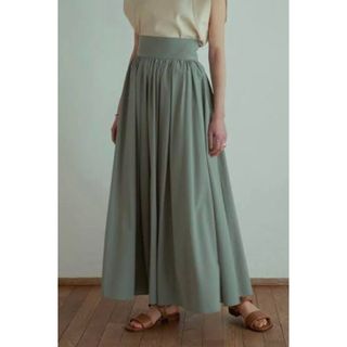 クラネ(CLANE)のCLANE クラネ　ボリュームマキシスカート VOLUME MAXI SKIRT(ロングスカート)