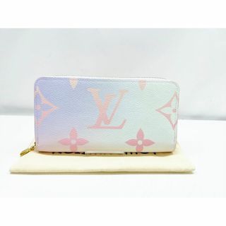 ルイヴィトン(LOUIS VUITTON)の美品　ルイヴィトン　モノグラム　サンライズパステル　ジッピーウォレット　長財布(財布)