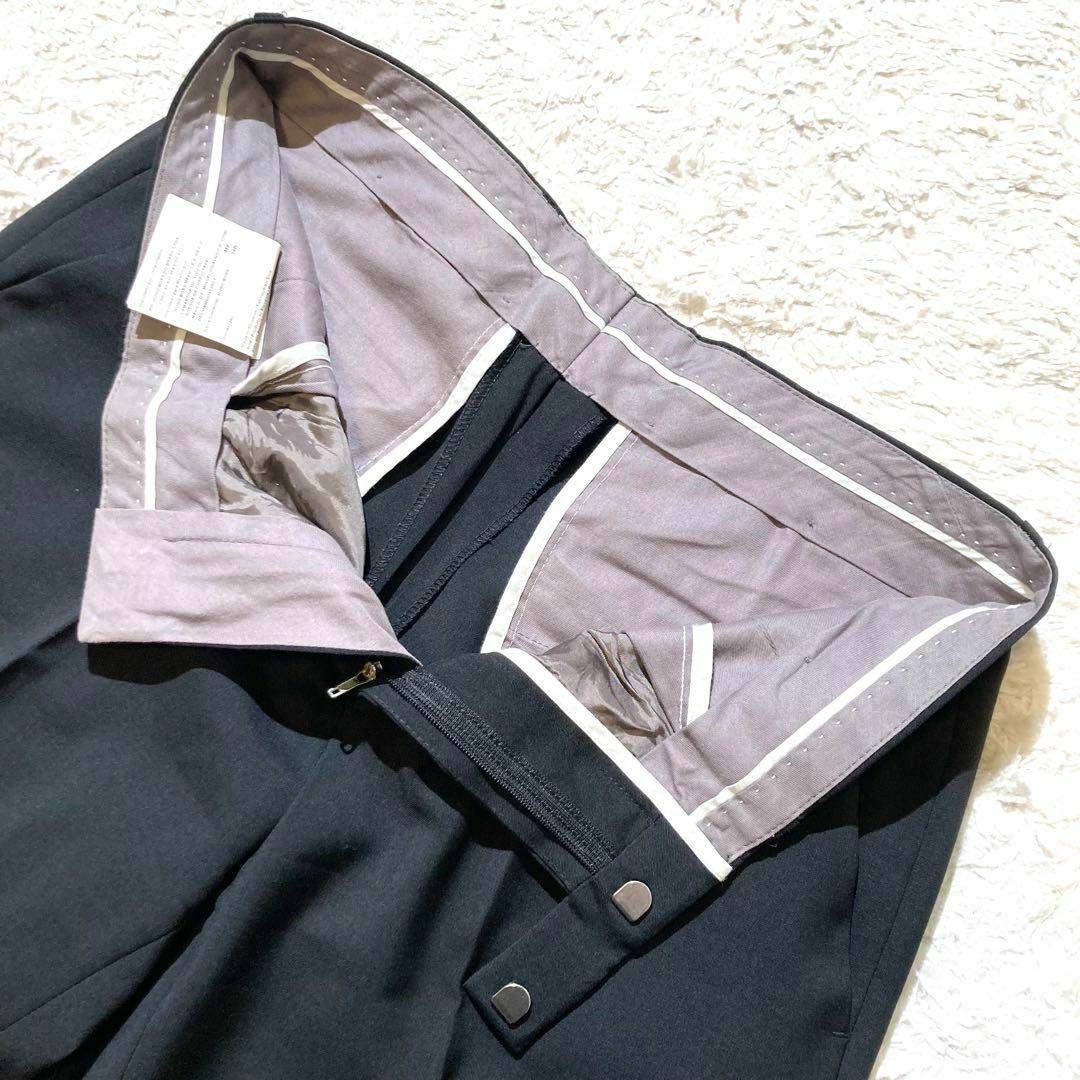 HUGO BOSS(ヒューゴボス)の【未使用級】ヒューゴボス スーツ セットアップ ブラック 黒 総裏 44 S メンズのスーツ(その他)の商品写真