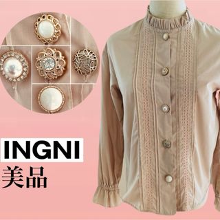 イング(INGNI)のINGNI ingni 量産 ブラウス ピンク 春 長袖 量産型(シャツ/ブラウス(長袖/七分))