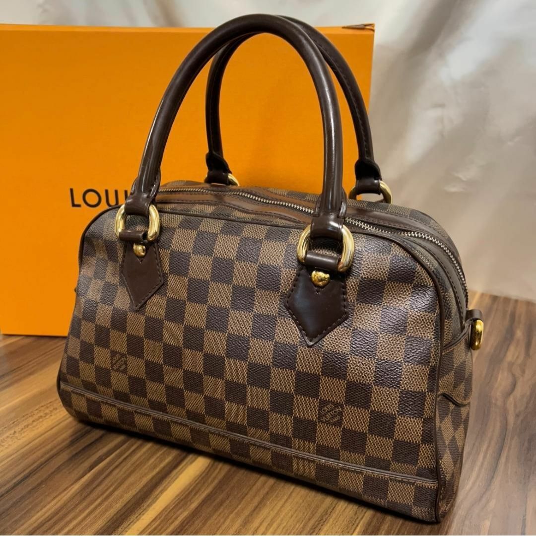 LOUIS VUITTON(ルイヴィトン)の⭐️美品⭐️ルイヴィトン ダミエ ハンドバッグ ドゥオモ N60008 レディースのバッグ(ハンドバッグ)の商品写真