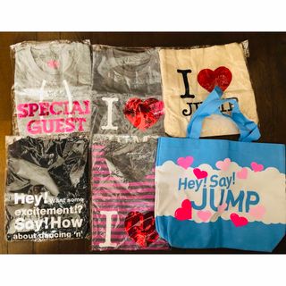 ヘイセイジャンプ(Hey! Say! JUMP)の明日処分　Hey!Say!JUMP Tシャツ　山田涼介　有岡大貴　ちびぬい(アイドルグッズ)